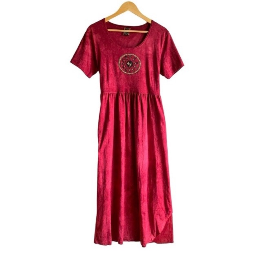 Dagoli Circle of Friends Dress Medium Red Dress Day